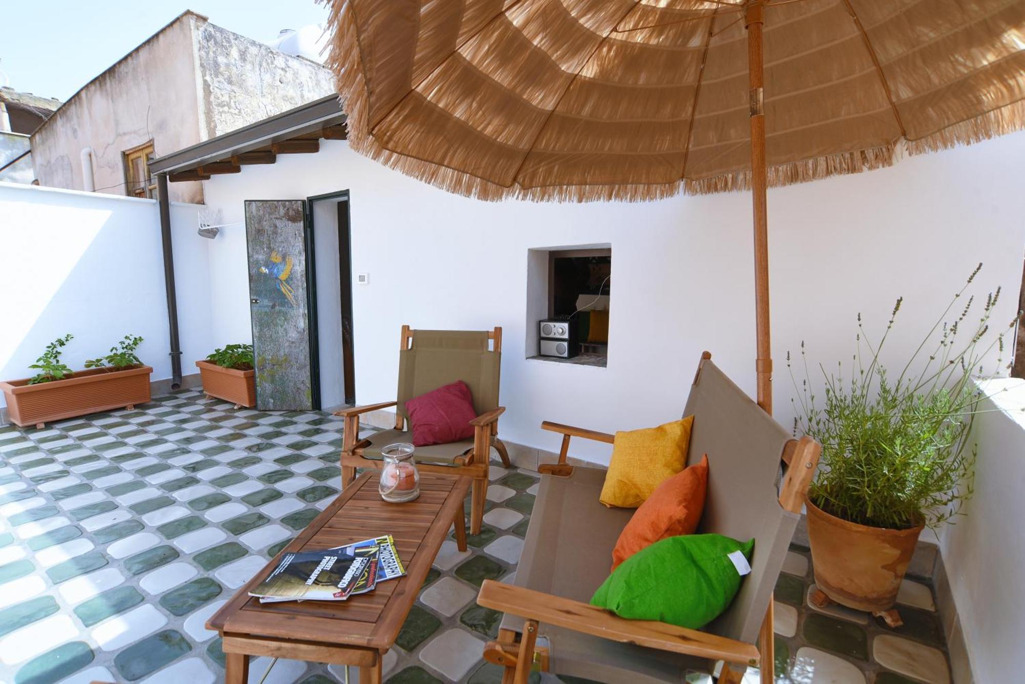 Ferienwohnung Casa Azul Terrasini Exterior foto